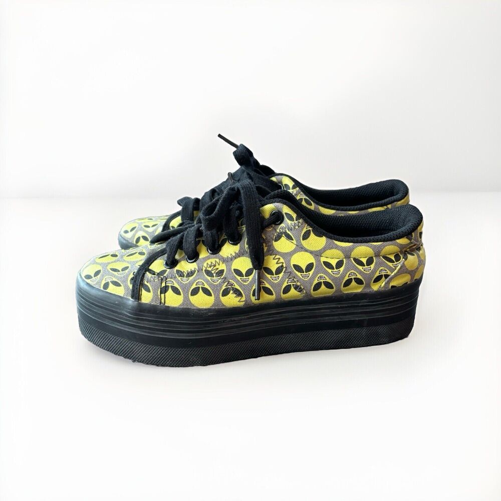 JEFFREY CAMPBELL JC PLAY Alien Women’s Platform Creeper Sneaker Shoes Size 9